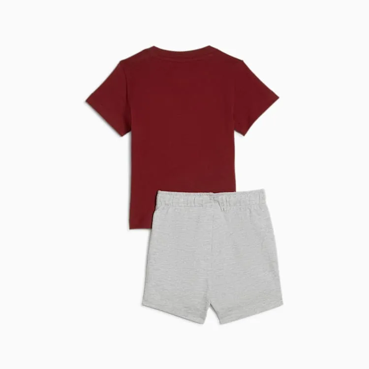 PUMA KID'S MINICATS RED TEE SHORT SETS