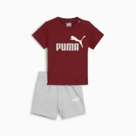 PUMA KID'S MINICATS RED TEE SHORT SETS