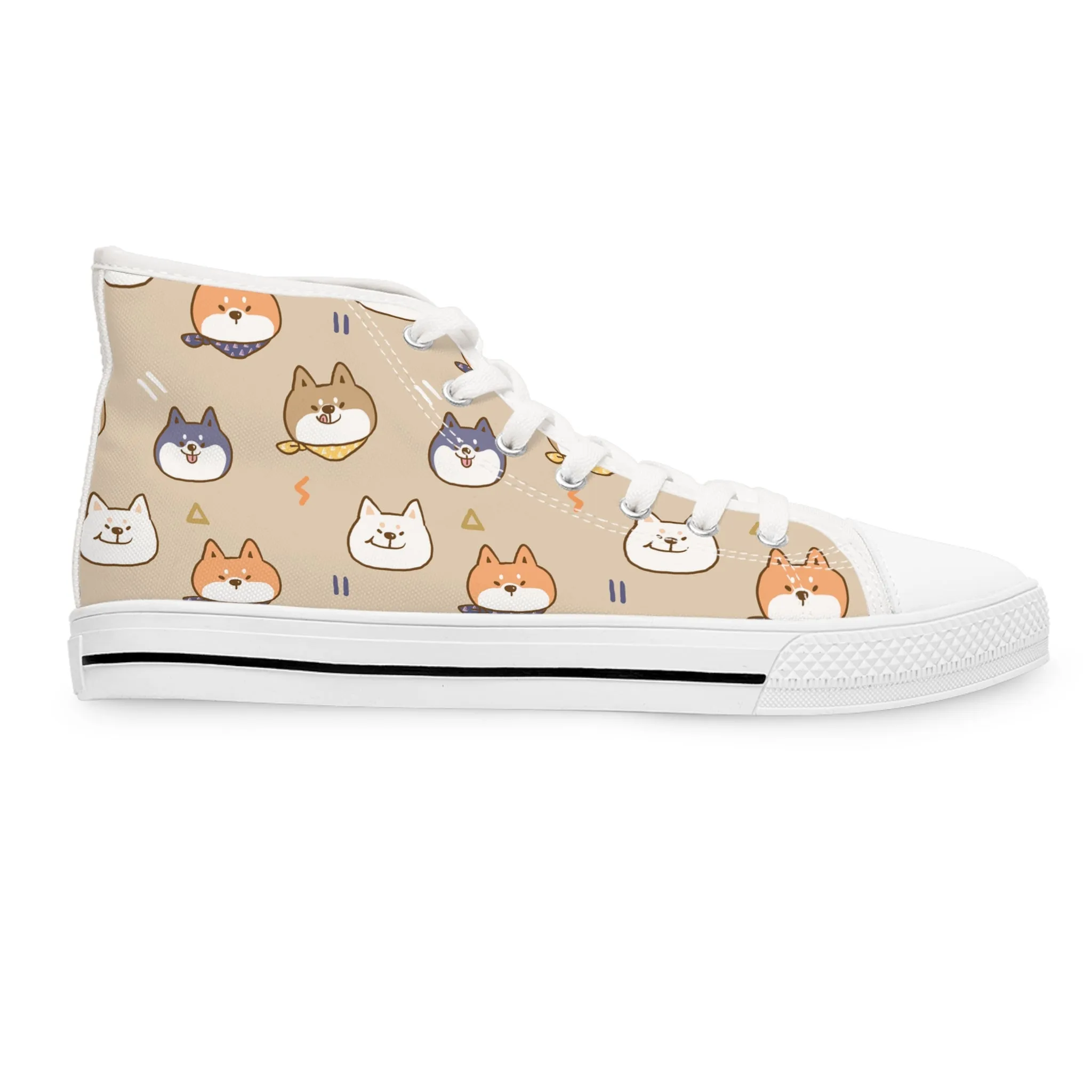 Shibu Inu Women's High Top Sneakers