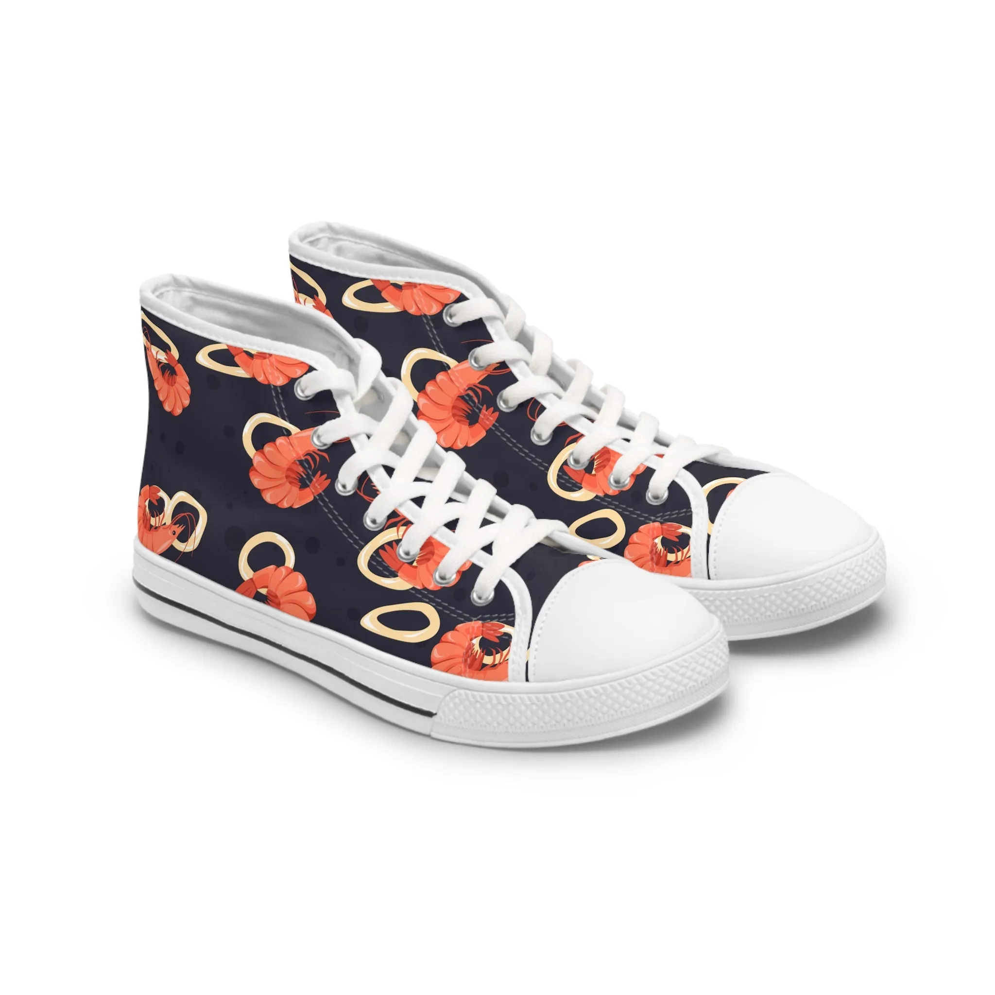 Shrimp Women's High Top Sneakers