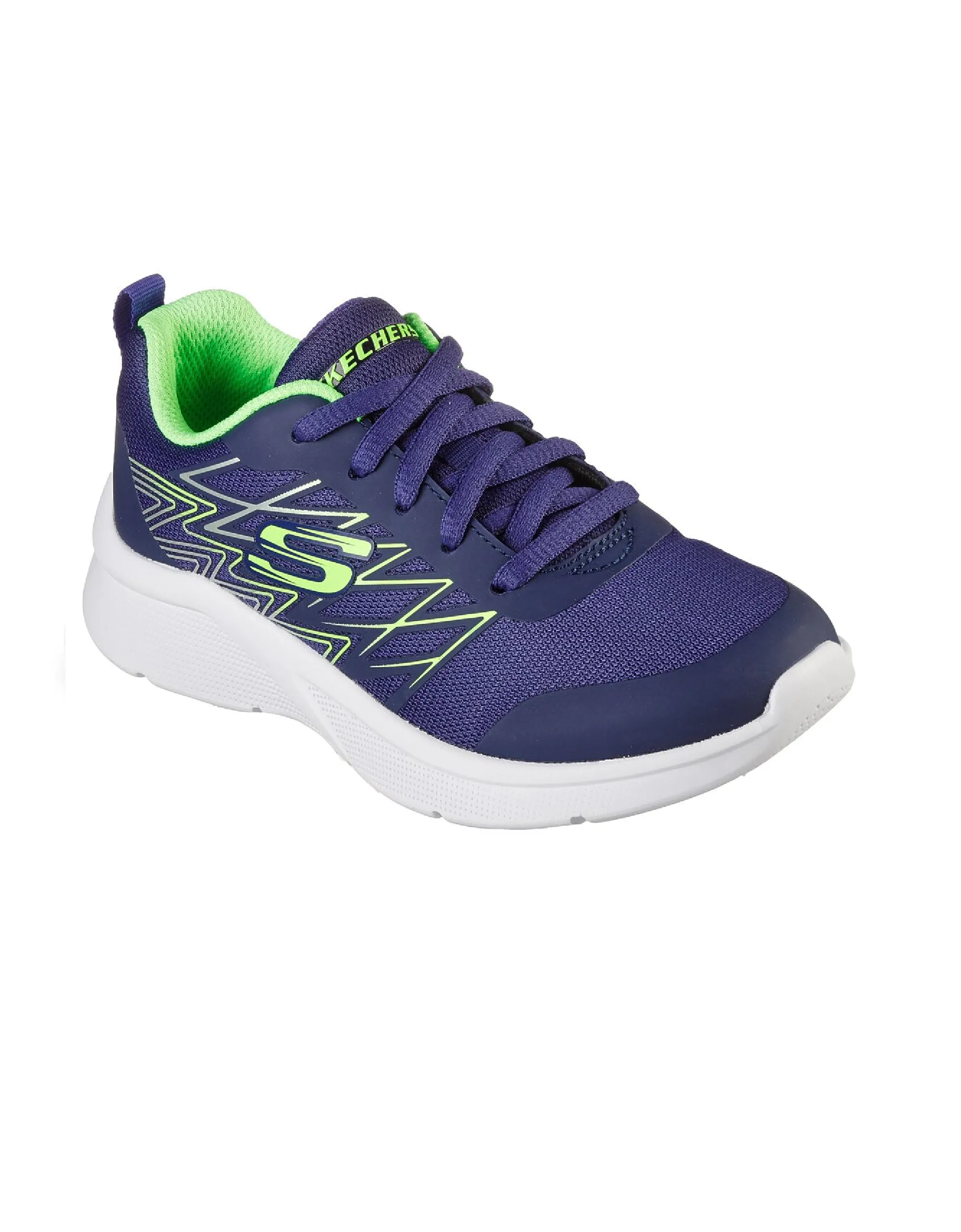 Skechers 403769L NVLM Navy Lime Microspec - Quick Sprint