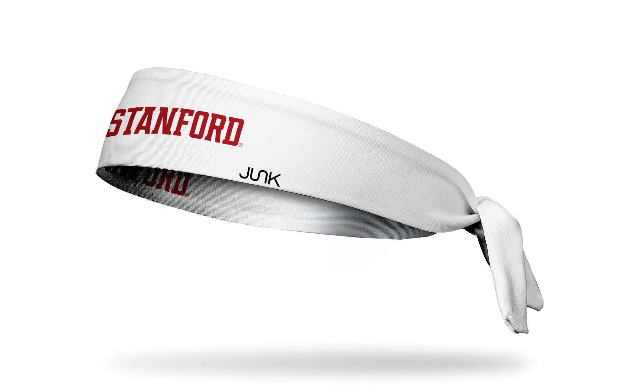 Stanford University: Wordmark White Tie Headband