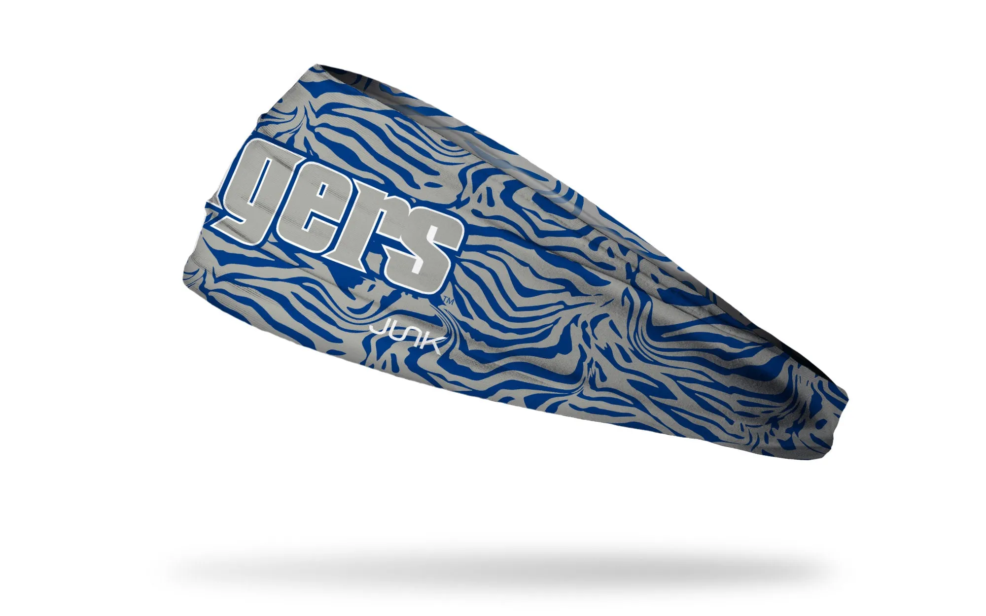 University of Memphis: Tiger Pattern Gray Headband