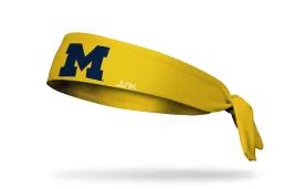 University of Michigan: Logo Maize Tie Headband