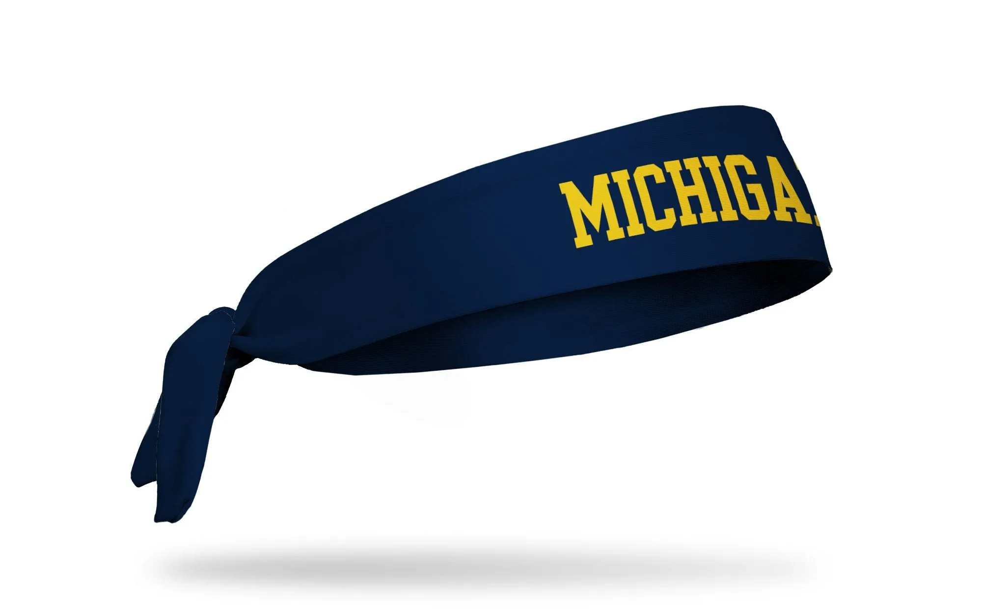 University of Michigan: Wordmark Blue Tie Headband