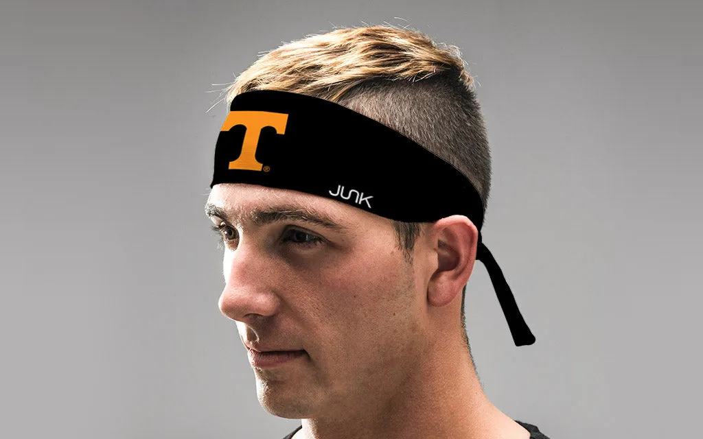 University of Tennessee: Logo Black Tie Headband