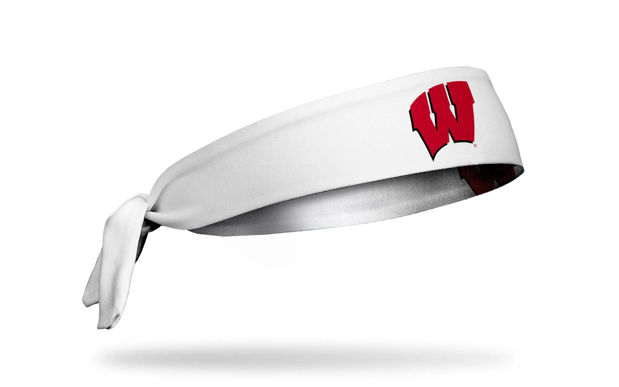 University of Wisconsin: Logo White Tie Headband