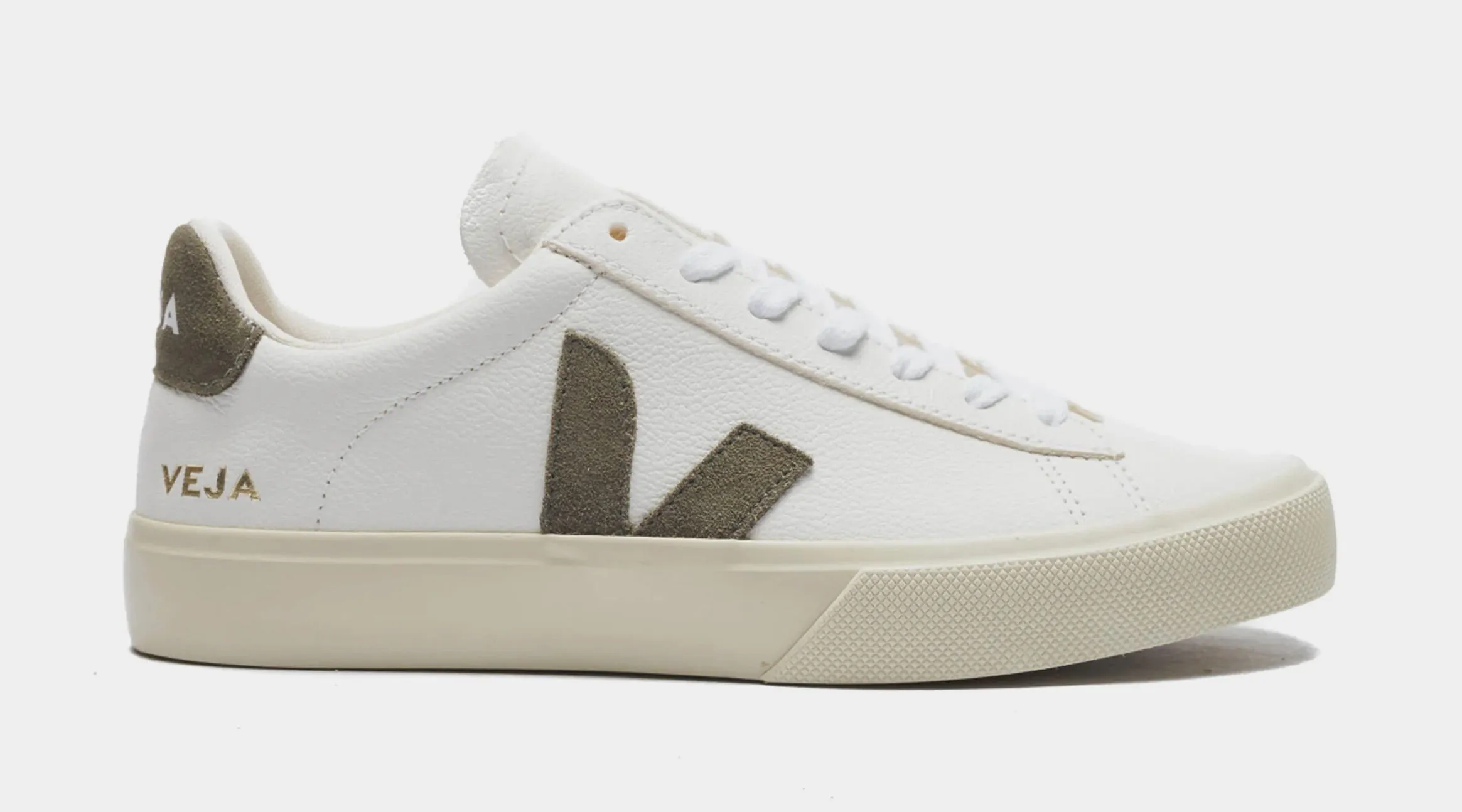 Veja Campo Low Womens Lifestyle Shoes (White/Brown)