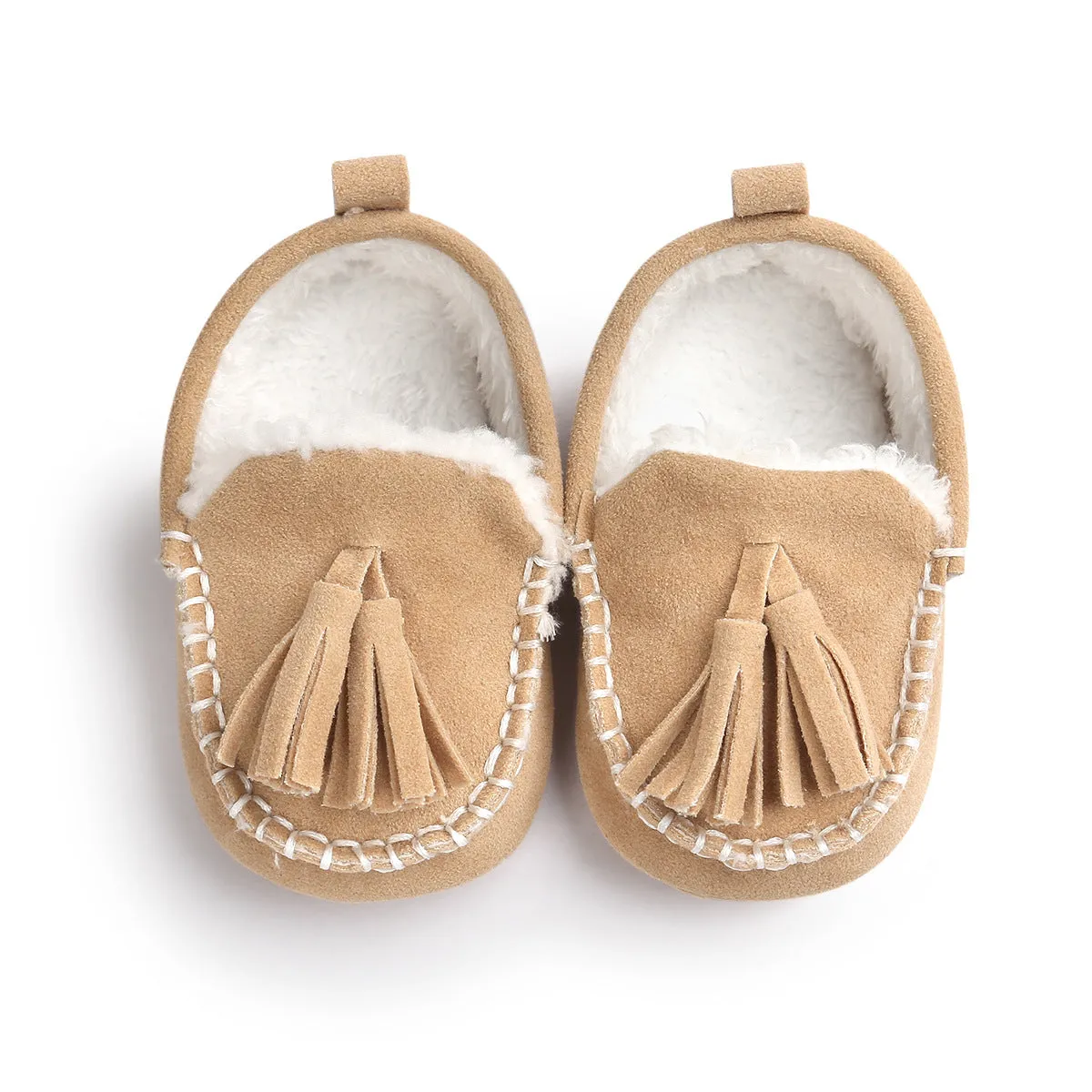 Winter Newborn Baby Super Warm Soft Bottom Anti-slip shoes Crib shoes