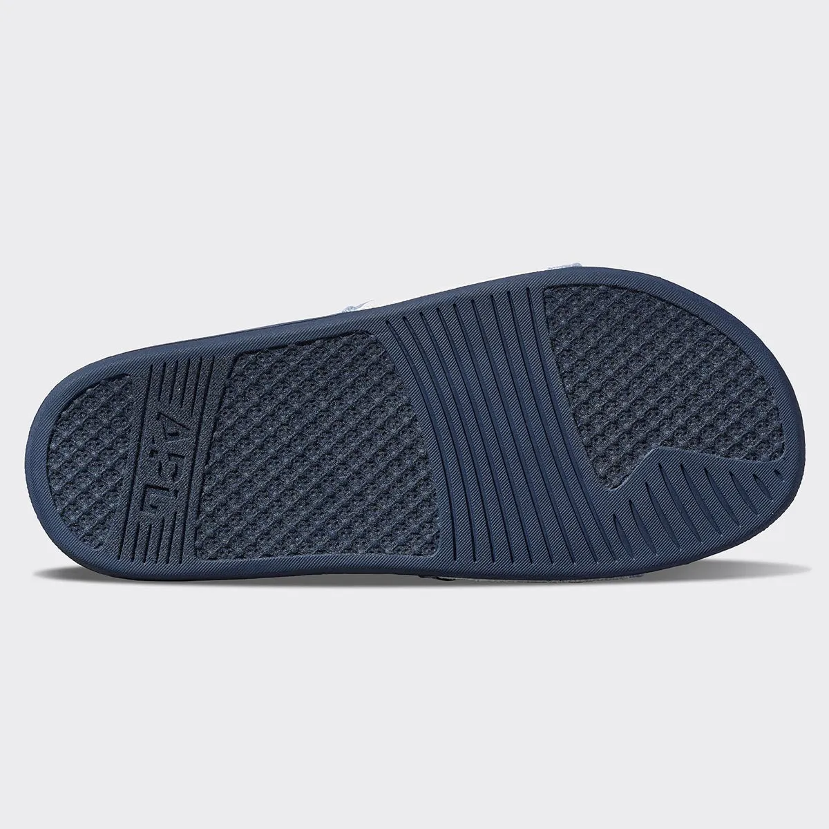 Women's Big Logo TechLoom Slide Midnight / Pristine / Forged Blue